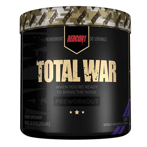 total war flavors ranked|TOTAL WAR Preworkout by REDCON1.